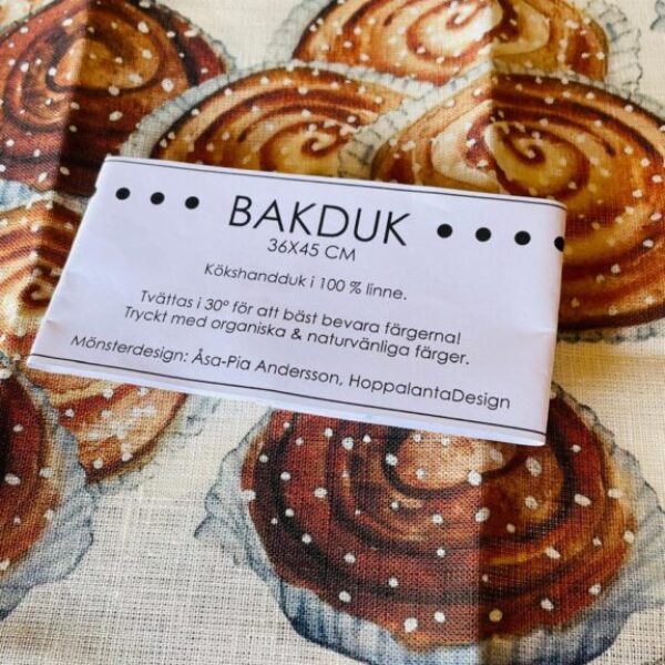 Kanelbulle, Bakduk