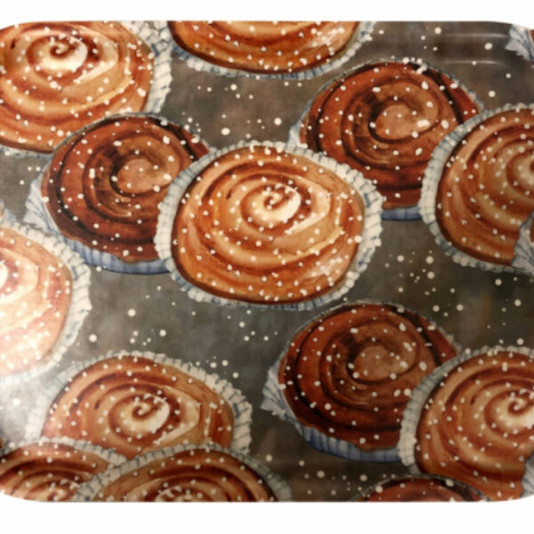 Bricka Kanelbulle 20 x 27 cm