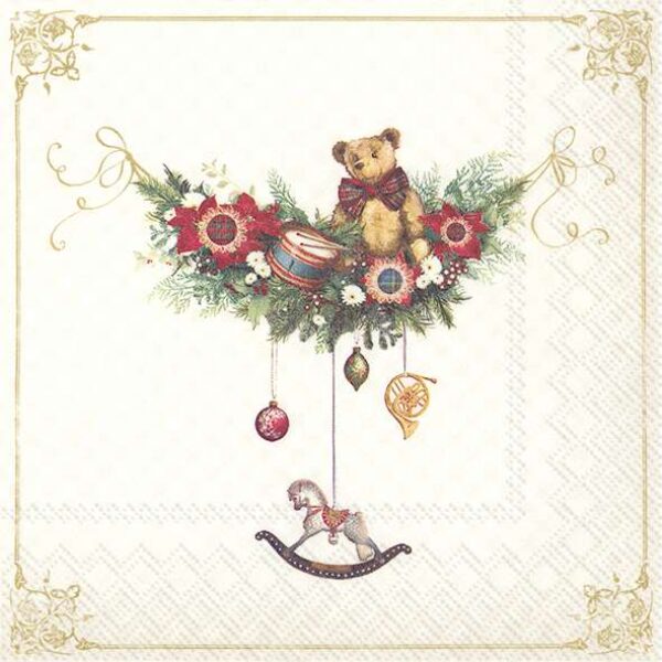 Servetter ”Nostalgic Toy”