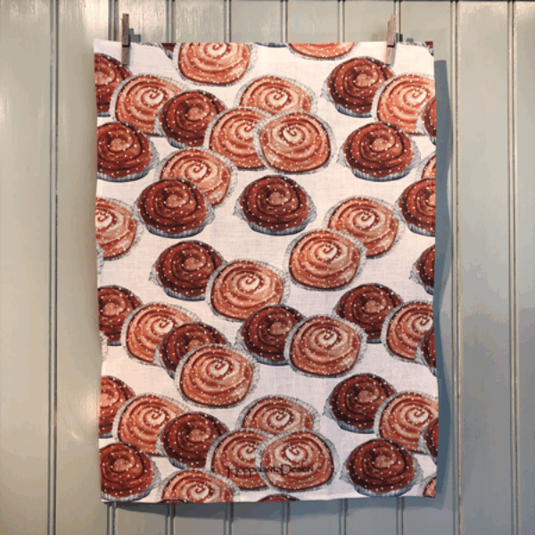 Kökshandduk Kanelbulle