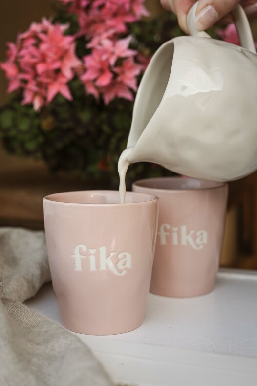 Majas Mugg Fika Rosa